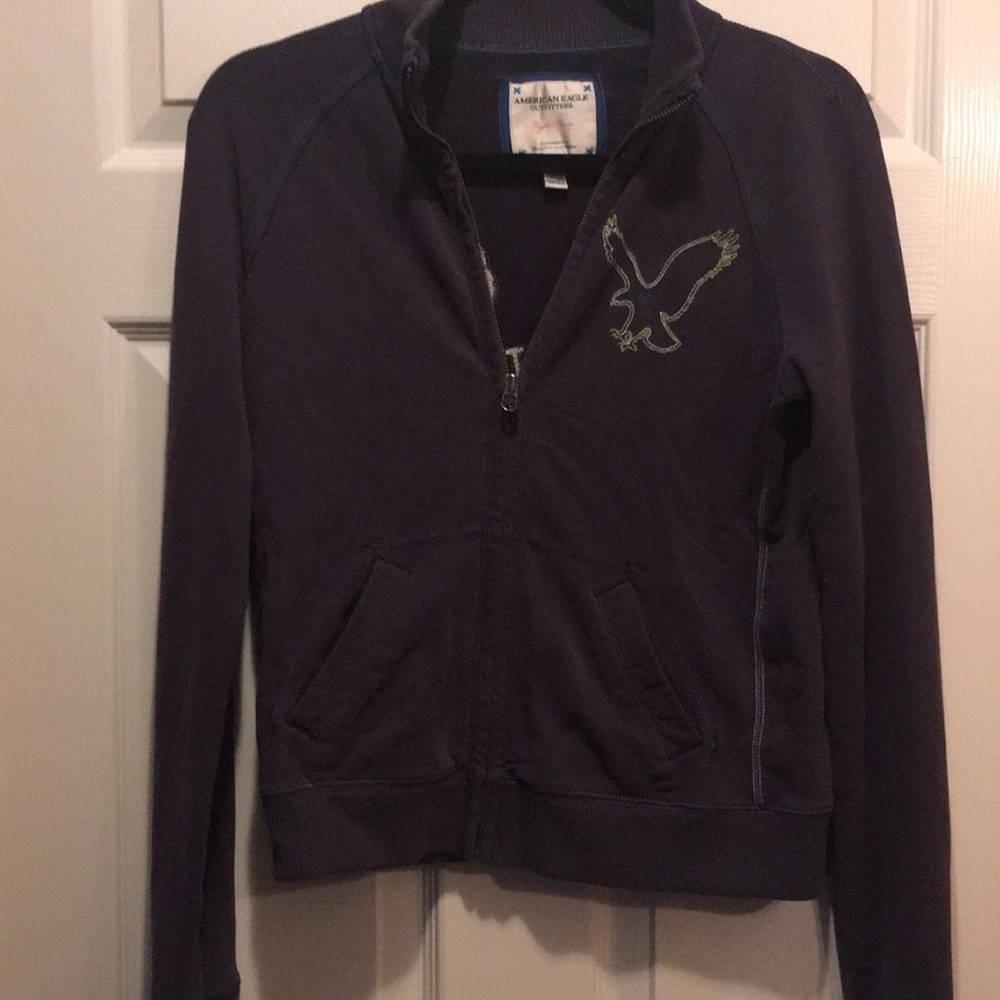 Vintage American eagle / eagle fleece jacket